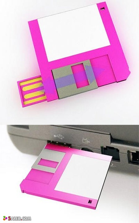 فلاشات USB بأشكال عجيبة