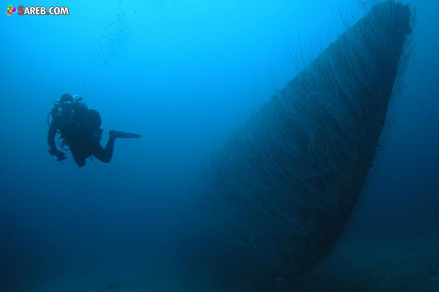 صور لتجربة قنبلة نووية في جزر مارشال في بكيني أتول